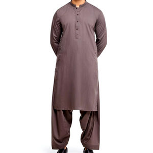 Venta al por mayor de la mejor calidad de moda último Shalwar Kameez para los hombres más vendidos de algodón ropa islámica para bodas indio paquistaní - Product Image 1