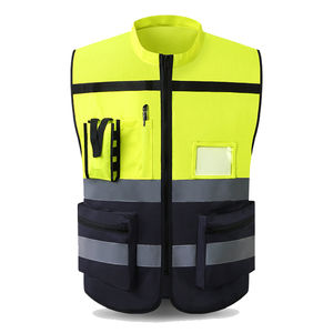 Veste de sécurité réfléchissante Construction de sécurité Travail à haute visibilité Sécurité respirante Vêtements réfléchissants Gilet de sécurité - Product Image 6