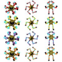 Nouveau Jouet Robot Déformable Anti-Stress DIY NC, Puzzle Mécanique de Doigt en Plastique Durable