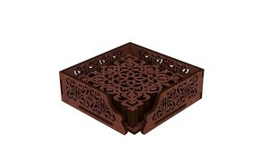 แผ่นรองแก้วไม้คุณภาพพรีเมียม ทำด้วยมือ พื้นผิวเรียบ สไตล์โบฮีเมียน เป็นมิตรกับสิ่งแวดล้อม รูปทรงออกแบบเองได้ เหมาะสำหรับเป็นของขวัญ - Product Image 5