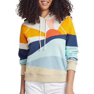 Sudaderas con capucha ajustadas para mujer con diseño de servicio OEM de los mejores fabricantes, ropa informal más vendida para el frente de invierno, venta al por mayor - Product Image 3