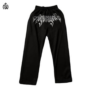 Chándales de diseño personalizado con cremallera y diamantes de imitación, ropa de calle de Otoño de alta calidad, chándal holgado marrón, conjuntos de Jogger de 2 piezas - Product Image 6