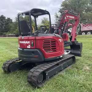 Excavadora Hidráulica Mini Usada Original de Japón YANMAR de 5.5 Toneladas, yanmar VIO55-6A, Maquinaria de Movimiento de Tierras, Excavadora Usada - Product Image 1