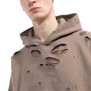 เสื้อฮู้ดแบบสวมหัวของผู้ชายผ้าฝรั่งเศสเทอร์รี่ผ้าถักแบบกำหนดเองสำหรับฤดูหนาว - Product Image 4