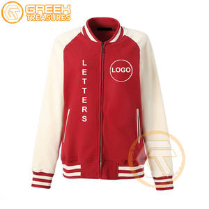 Veste universitaire Sigma brodée en molleton de coton Delta personnalisée, de haute qualité, respirante, à séchage rapide, avec fermeture éclair - Product Image 1