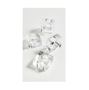 Wholesale Acrylic Napkin Ring <b>Table</b> Decoration Crystal Napkin Rings for <b>Wedding</b> Party Banquet Hot Selling - Product Image 2