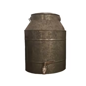 Distributeur de jus galvanisé à l'aspect antique très vendu Distributeur de jus de qualité supérieure élégant pour les bars à la maison et les fêtes - Product Image 1