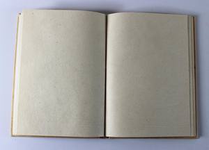 Carnet à couverture rigide Tanrta Designs imprimé sur papier artisanal en coton recyclé vintage - Product Image 3