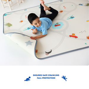 Giáo dục đầy màu sắc in mềm đồ chơi trẻ em chơi <span class=keywords><strong>Mat</strong></span> Non-Slip & chống nước bề mặt CuộN bọt - Product Image 5