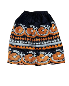 ชุดเดรสเด็กผู้หญิงใหม่ชุดเดรสเกาะแปซิฟิกชุดเดรสแขนยางยืดกระโปรงยาวแบบชาวฮาวาย - Product Image 4