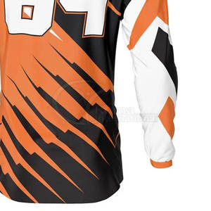 Camiseta de Motocross Personalizada al por Mayor OEM, Camiseta de Carreras de Motocross de Manga Larga, Sublimación al por Mayor - Product Image 6