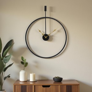 Reloj de Pared Clásico con Números Romanos, de Hierro Resistente, Movimiento Silencioso, para Decoración de Pared, Disponible al Mejor Precio del Mercado - Product Image 2
