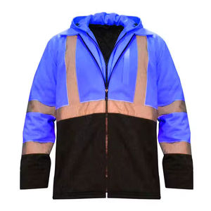 Vestes de sécurité unisexes de haute qualité, légères, en polyester, haute visibilité, certifiées CE, résistantes à l'abrasion, vêtements de travail professionnels - Product Image 3