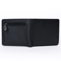 VAND Dompet Lipat Dua Kulit Sapi Premium Pria dengan RFID Blocking, Multifungsi, Fashion, Pendek, Kapasitas Besar, Ultra Tipis
