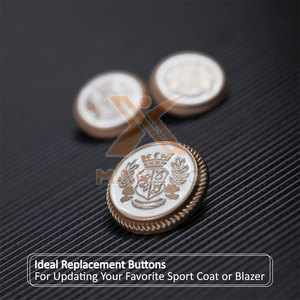 กระดุมเหล็กสำหรับชุดพิธีการคุณภาพสูง ออกแบบตามสั่ง กระดุมเหล็กสำหรับชุดพิธีการ - Product Image 4