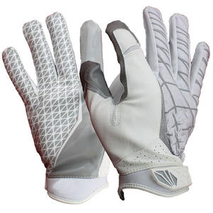 Guantes de bateo de béisbol y softbol para adultos jóvenes cuero transpirable cómodo con palma antideslizante para posición de receptor - Product Image 3