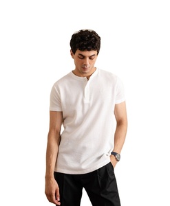 เสื้อยืดผู้ชายสั่งทำขายส่ง ผ้าฝ้าย 100% คอเต่า แขนสั้น ทรงปกติ ถัก พิมพ์ลายดิจิทัล เป็นมิตรกับสิ่งแวดล้อม - Product Image 4