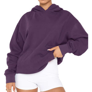 Haut pull pour femme-Style régulier avec épaules tombantes, finition propre, option de logo personnalisé et tissu en coton confortable. - Product Image 5