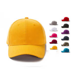 Gorras de béisbol personalizadas sólidas unisex con logotipo bordado personalizado de diseñador del fabricante para hombres - Product Image 1