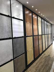 Customized Heavy Duty Metal Tile <b>Display</b> <b>Rack</b> with Easy Assembly for Flooring Showroom - Product Image 5