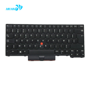 Bàn phím laptop HK-HHT màu đen cho Lenovo <span class=keywords><strong>ThinkPad</strong></span> L14 G2, phiên bản Bỉ (BE), không có đèn nền - Product Image 1