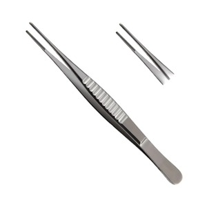 Pinces droites TC, instrument chirurgical de précision, pointes en acier inoxydable, outil durable à prise fine, usage médical et dentaire, haute qualité - Product Image 1