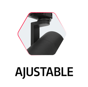 Faretto tecnico nero per illuminazione su binario GU10 (Spectrum SLIP003007) - Product Image 4