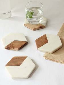 ที่รองแก้วหินส่วนบุคคลพร้อมไม้ - Product Image 4