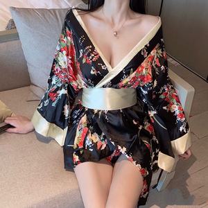 Conjunto de Lencería Sexy Estilo Kimono Japonés 2026 para Adolescentes y Mujeres Maduras, con Obi y Braguita - Product Image 2