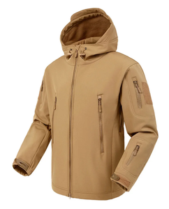 Vestes Softshell d'Hiver Tendance pour Hommes Fabricant Vente en Gros OEM Veste de Neige Premium Coupe-Vent Vestes de Pluie à Capuche - Product Image 6