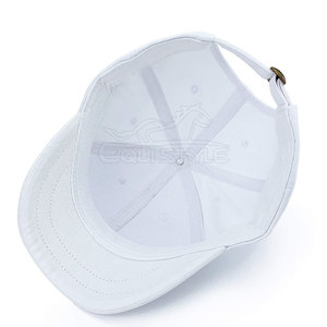 White Baseball <b>Hats</b> Classic Style <b>Summer</b> Fashion High Quality Solid Cotton Baseball Cap <b>Men</b> Women Baseball <b>Hats</b> - Product Image 6