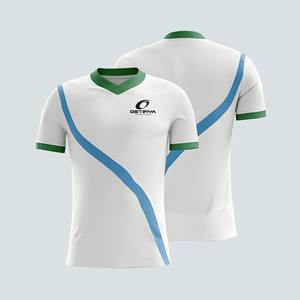 Camiseta de Fútbol de Alta Calidad al por Mayor, Nuevo Diseño, Ropa Deportiva Personalizable para Entrenamiento con Servicio OEM - Product Image 5