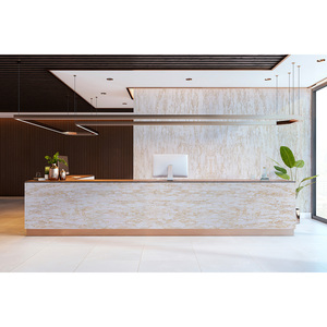 Custom Kitchen Bathroom Vanity Tops Calacatta Quartz Natural Stone Countertops Carrara Calacata Hotel Project Quartz Plate - Product Image 1