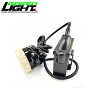 Lámpara de Cabeza para Minería a Prueba de Explosiones de 15000 Lux, Recargable, LED, IP67, con Batería de 7.8Ah