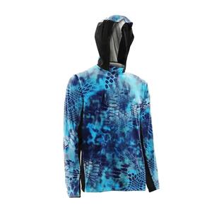 Camisetas de Pesca Personalizadas con Sublimación de Tinta, Manga Larga, Protección UV, con Capucha, Secado Rápido, Fáciles de Lavar - Product Image 3