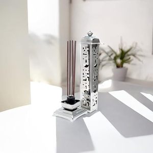 Quemador de incienso Bakhoor de acero inoxidable y madera para quemar Loban Dhoop para fragancia casera Quemador de incienso Bakhoor a bajo precio - Product Image 5