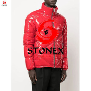 เสื้อแจ็กเก็ตขนเป็ดผ้าแคนวาสผู้ชายแนวสตรีทสำหรับฤดูหนาวโลโก้ออกแบบได้ตามต้องการคุณภาพสูงน้ำหนักเบาระบายอากาศได้ดี - Product Image 3