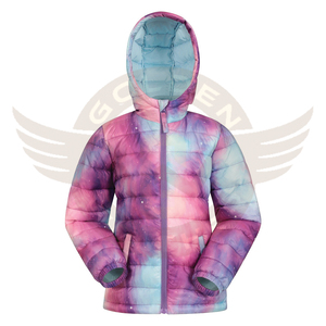 เสื้อแจ็คเก็ตบับเบิ้ลสำหรับผู้หญิงแบบสั่งทำพิเศษสำหรับฤดูหนาว มีฮู้ด กระเป๋าตั้ง  กันน้ำ กลับด้านได้ ระบายอากาศได้ ผลิตจากโพลีเอไมด์ 100% ลายการ์ตูน - Product Image 1