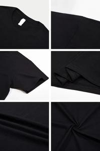 T-shirt en coton de haute qualité pour hommes impression personnalisée logo t-shirt pour hommes t-shirt surdimensionné en coton lourd t-shirt personnalisé - Product Image 4