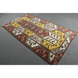 พรมวินเทจ ขนาด 4.1x7.6 ฟุต พรมลายดอกไม้สีน้ำตาล - Product Image 2