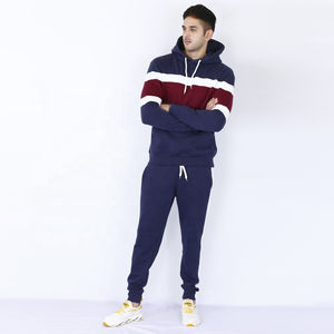 ชุดวอร์มแบบเรียบง่ายคุณภาพสูงปี 2026 ผลิตตามสั่ง ผลิตจากผ้าฝ้าย 100% ขายส่งได้ในราคาที่เหมาะสม ชุดวอร์มสำหรับผู้ชาย - Product Image 2