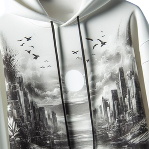 เสื้อฮู้ดดี้พิมพ์ลายพรีเมียม TOP สำหรับผู้ชายและผู้หญิง สไตล์สตรีทแวร์ ทรงโอเวอร์ไซส์ แฟชั่นกราฟิกแนวเมือง พร้อมเสื้อฮู้ดดี้ลำลองสุดเทรนดี้ใหม่ล่าสุด - Product Image 2