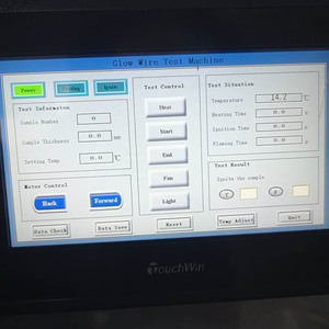 Glow Wire combustibulity thử nghiệm Bộ máy IEC 60695-2-10 lửa Tester - Product Image 5