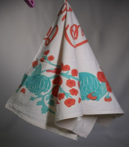 Paño de Cocina Cuadrado Floral Personalizado, 100% Algodón, Desechable, Hipoalergénico, Ecológico, Transpirable, para Lavado de Manos - Product Image 2