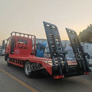 Camion à plateau Sinotruk Howo 4x2 12 tonnes à <span class=keywords><strong>prix</strong></span> d'usine, camion de transport à plateau, camion de transport d'excavatrice - Product Image 5