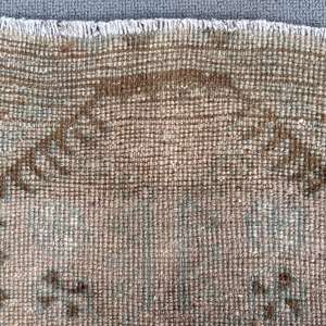 Tapis turc vintage 0,1x3,1 pi (4x95 cm), tapis oriental brun - Product Image 5