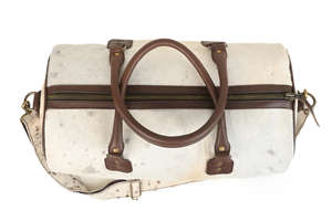 Bolsa de Viaje de Cuero Hecha a Mano, Estilo Vintage, con Cierre de Cremallera, para Fin de Semana, Gimnasio o Viajes Cortos, LHODB-0112 - Product Image 6