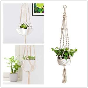 Anging lanter ndoor, acramé Lant, Angers para ndoor y utdoor - Product Image 3