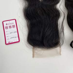 Extensiones de cabello humano tejido Remy virgen vendedor de paquetes de cabello crudo vietnamita natural gratis - Product Image 3