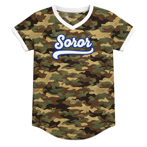 Pull de baseball Camo 08 Zeta Phi Beta Soror, inspiré des fondateurs de 1920, sororité grecque, vêtements de qualité supérieure pour femmes - Product Image 3